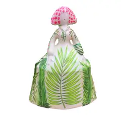 TECNOVO - Figura Decorativa Cerámica Menina Pequeña