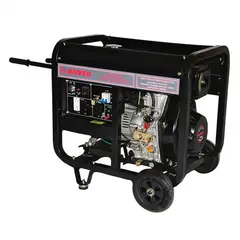 ARVEK - Generador Eléctrico a Diésel 5000W 110/220V Abierto