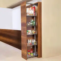 REJIPLAS - Herrajes para Alacena Sencilla Grande 5 Canastas