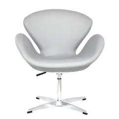 BONNO - Silla de escritorio Gris Clasico Swan