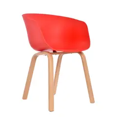 BONNO - Silla Volga 79.5X54.5X50 Rojo