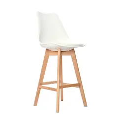 BONNO - Silla bar Butaco Blanco Ema