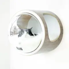 MODO - Casa Para Gatos Flotante 47x42x42cm Pequeño Gris