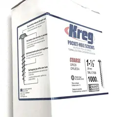 KREG - Tornillos Trip/Rec R/Gr 38m/1-1/2 8 Paqx1000
