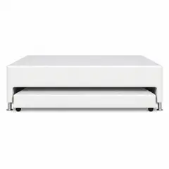 MAGIC CLASS - Cama Nido Sencilla 90X190 Microfibra Blanco