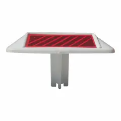 NSP - Tacha Blanca/Roja con Espigo X 50 Unds