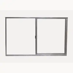 HOLZTEK - Ventana 60x40cm Aluminio Vidrio 4mm