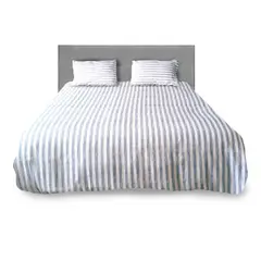 GRAMA IDEAS FRESCAS - Duvet Doble 200x240cm Rayas Azul