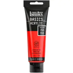 LIQUITEX - Acrílico Rojo Fluorescente 118 ml RF 983