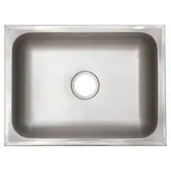 GENERICO - Cubeta De Submontar 61X46 Acero Inox Satinado