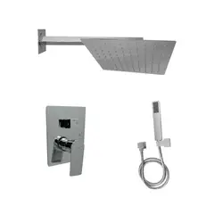 INKORPORAR - Grifería Ducha Spazio Cromo Monocontrol 3Piezas