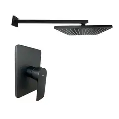 INKORPORAR - Grifería Ducha Monocontrol Spazio Negro Mate