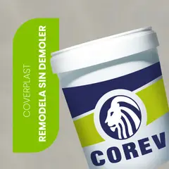 COREV - Resanador Acrílico Y Promotor De Adherencia Coverplast Cuñete