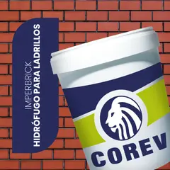 COREV - Impermeabilizante para ladrillos transparente Imperbrick cuñete