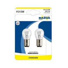 NARVA - Bombillo Stop 12 V 2 Unidades