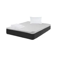SPRING VITAL - Combo Colchón Semidoble 120x190 cm + Almohada + Protector