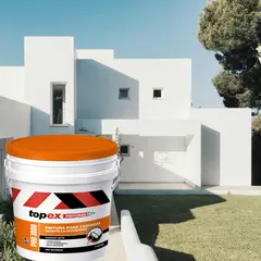 TOPEX - Pintura para Exterior Blanco 5 Galones
