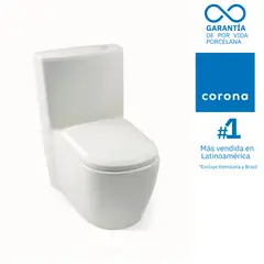 AMERICAN STANDARD - Sanitario Borneo Touchless Una Pieza Corona Consumo 4.8 l/min