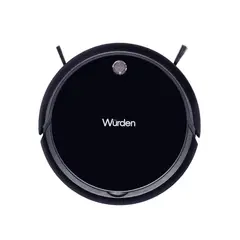 WURDEN - Aspiradora Robótica 2 En 1 Negra