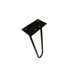 BONUIT - Pata 800 Acero Negra Diagonal Vintage 400Mm