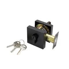 BONUIT - Cerrojo 599 Cuadrado Puerta Ppal Llave-Pasador N