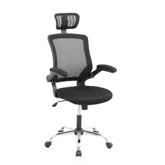 GENERICO - Silla De Escritorio Ejecutiva Negro Con Gris Mundial De Sillas