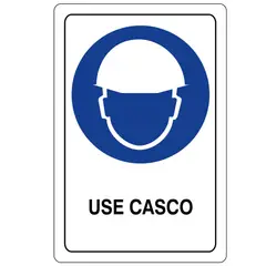 GENERICO - Señal Obligacion Use Casco 22X15 C.20