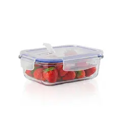 PERSAL - Taper Rectangular Hermético Refractario 630 ml