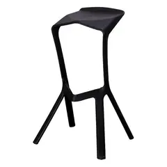 AKIVOY - Silla Bar Pizza Alta 82x45x36 Negro