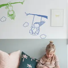 VINILOVERS - Vinilo Infantil Just Play Niña 100x100