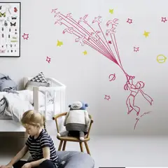 VINILOVERS - Vinilo Infantil Le Petit Prince Niña 95x120