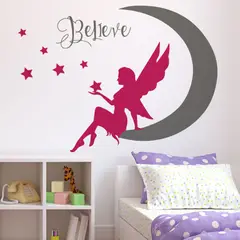 VINILOVERS - Vinilo Infantil Believe Niña 150x90