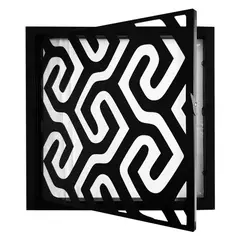 LAMINAIRE - Tapa Regular L-Trg Arq T4 Lami Palan 20X20Cm Negro
