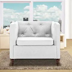 MAGIC CLASS - Poltrona Collins 100X90X80 Ecocuero Azul