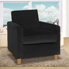 MAGIC CLASS - Poltrona Ford 100x90x80 Ecocuero Azul