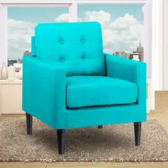 MAGIC CLASS - Poltrona Boss 100X90X80 Ecocuero Azul