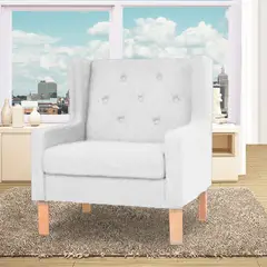 MAGIC CLASS - Poltrona Bailey 100X90X80 Microfibra Azul