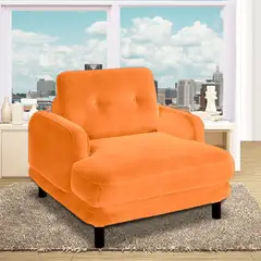 MAGIC CLASS - Poltrona Gibson 100X90X80 Ecocuero Azul