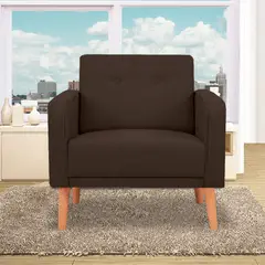 MAGIC CLASS - Poltrona Ross 100X90X80 Ecocuero Azul