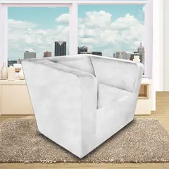 MAGIC CLASS - Poltrona West 100X90X80 Microfibra Azul