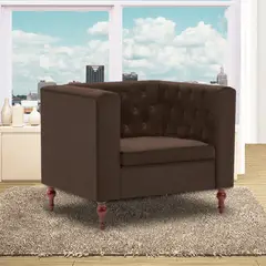 MAGIC CLASS - Poltrona Coleman 100X90X80 Ecocuero Azul