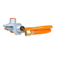 HUMCAR - Regulador R20Glp Para Asador 140Cm Naranja