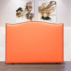 MAGIC CLASS - Cabecero con Estoperol 120X130 Ecocuero Naranja