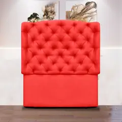 MAGIC CLASS - Cabecero Royal de Piso 90X120 Ecocuero Rojo