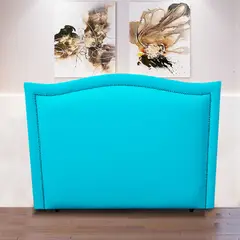 MAGIC CLASS - Cabecero Estoperol Centro 90X130 Ecocuero Azul