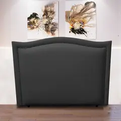 MAGIC CLASS - Cabecero Estoperol Centro 120X130 Eco Negro