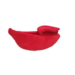 SOLEPET - Cama Para Mascota Banana 55X20X15Cm Rojo