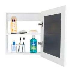 RTA DESIGN - Gabinete Espejo Luma 52.2X47.2X14.6 Blanco