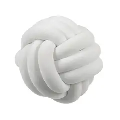 BANZAY - Cojín Decorativo Nudo 35X35 Blanco