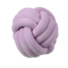 BANZAY - Cojín Decorativo Nudo 35X35 Lila